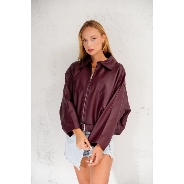 Geniş Kolu P&B Bomber Ceket