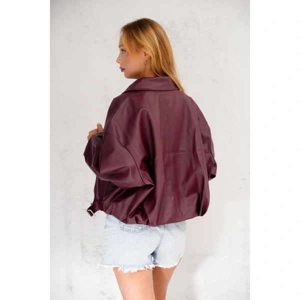 Geniş Kolu P&B Bomber Ceket