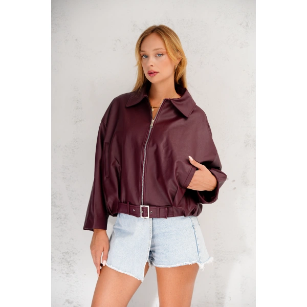 Geniş Kolu P&B Bomber Ceket