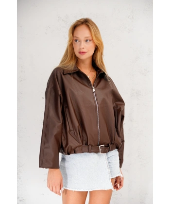 Geniş Kolu P&B Bomber Ceket