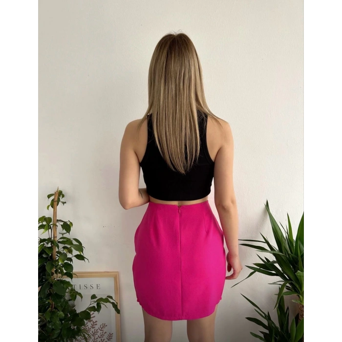 Üç taşlı mini etek