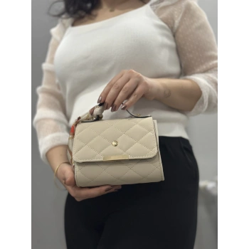 Bej cilt zoje çanta