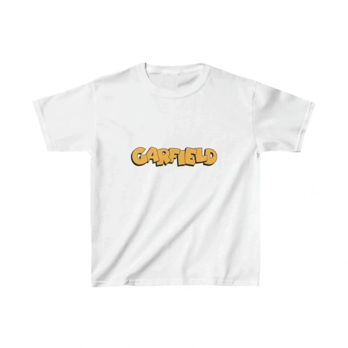 Çocuk Unisex Baskılı T-Shirt - Beyaz