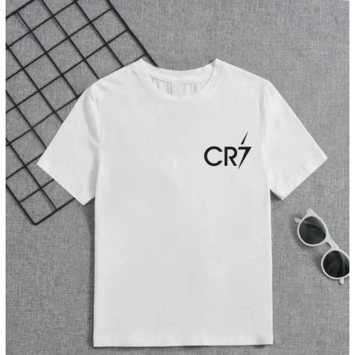 Erkek Çocuk Baskılı T-Shirt - Beyaz