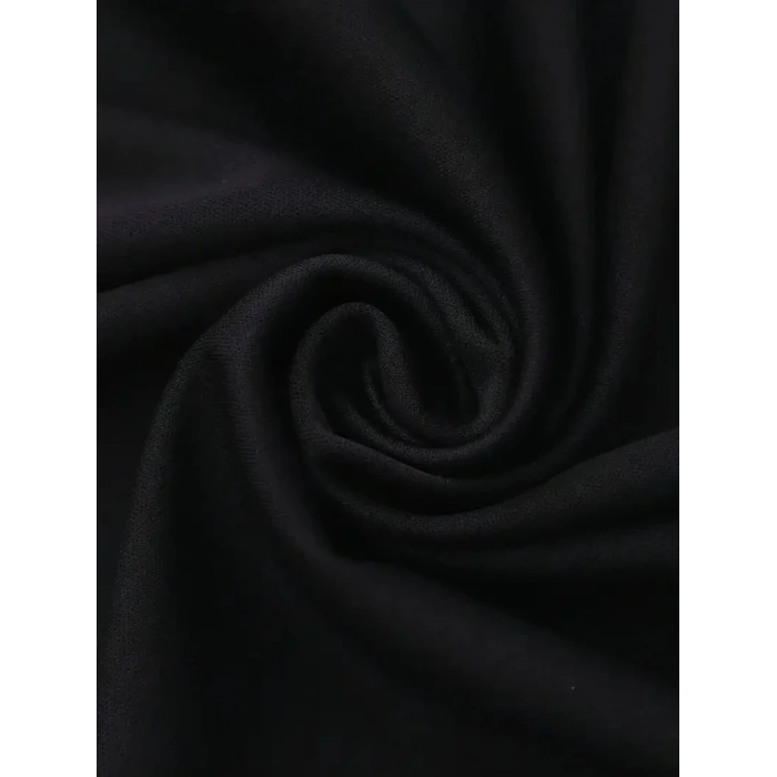 Kadın Brooklyn Baskılı Tişört Kısa Kol Bisiklet Yaka Oversize T-Shirt - Siyah