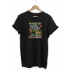 24 Kasım Öğretmenler Günü Baskılı T-shirt - Siyah