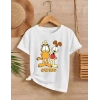 Çocuk Unisex Baskılı T-Shirt - Beyaz