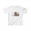 Çocuk Unisex Baskılı T-Shirt - Beyaz