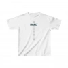 Çocuk Unisex Baskılı T-Shirt - Beyaz