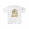 Çocuk Unisex Baskılı T-Shirt - Beyaz