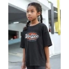 Çocuk Unisex Baskılı T-Shirt-Siyah