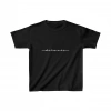 Çocuk Unisex Baskılı T-Shirt - Siyah