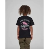 Çocuk Unisex Baskılı T-Shirt - Siyah