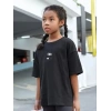 Çocuk Unisex Baskılı T-Shirt - Siyah