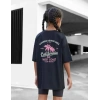 Çocuk Unisex Baskılı T-Shirt - Siyah