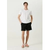 ERKEK  Tişört Basic Bisiklet Yaka Regular Kısa kol T-Shirt - Beyaz