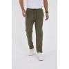 Erkek Üç İplik Basic Eşofman Pantolon - Haki