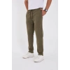 Erkek Üç İplik Basic Eşofman Pantolon - Haki