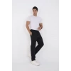 Erkek Üç İplik Basic Eşofman Pantolon - Siyah