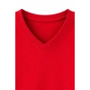 Genç Erkek Çocuk V Yaka Tişört Model - Bordo