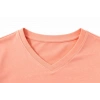 Genç Kız Çocuk V Yaka Tişört Model - Toz Pembe