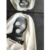 Kadın 3 iplik Kışlık Bisiklet Yaka Baskılı SweatShirt - Beyaz