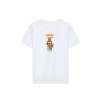Kız Labubu Çocuk Baskılı T-Shirt - Beyaz