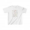 Unisex Çocuk Baskılı T-Shirt - Beyaz