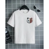 Unisex Çocuk Baskılı T-Shirt - Beyaz