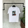 Unisex Çocuk Baskılı T-Shirt - Beyaz
