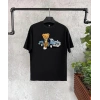 Unisex Çocuk Baskılı T-Shirt - Siyah