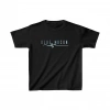 Unisex Çocuk Baskılı T-Shirt - Siyah
