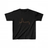 Unisex Çocuk Baskılı T-Shirt - Siyah