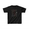 Unisex Çocuk Baskılı T-Shirt - Siyah