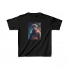 Unisex Çocuk Baskılı T-Shirt - Siyah