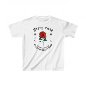 Çocuk Unisex Baskılı T-Shirt - Beyaz