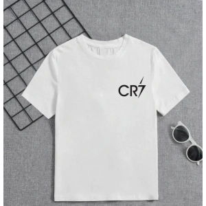 Erkek Çocuk Baskılı T-Shirt - Beyaz