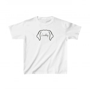 Unisex Çocuk Baskılı T-Shirt - Beyaz
