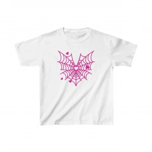 Unisex Çocuk Baskılı T-Shirt - Beyaz