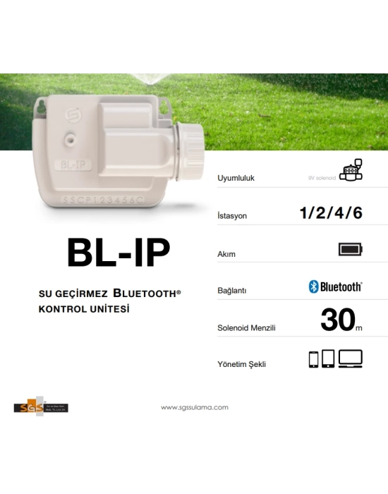 BL-IP - Bluetooth Pilli Kontrol Ünitesi