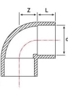 PVC 90° Y.M. Dirsek