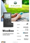 WooBee - Bluethooth Ekranlı Pilli Kontrol Ünitesi