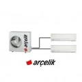 Arçelik ZM16102-912 Multi Sistem 2+1 18000 BTU 9+9 Duvar Tipi Inverter Klima ZM18103MD