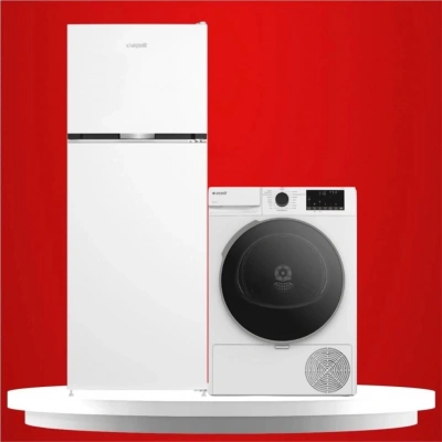 570747 MB 475 LT BUZDOLABI + 1001 KMX KURUTMA MAK 10 KG