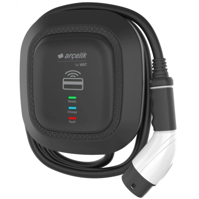 Arçelik AR AW 32 RFID 7,4 KW Elektrikli Araç Şarj İstasyonu