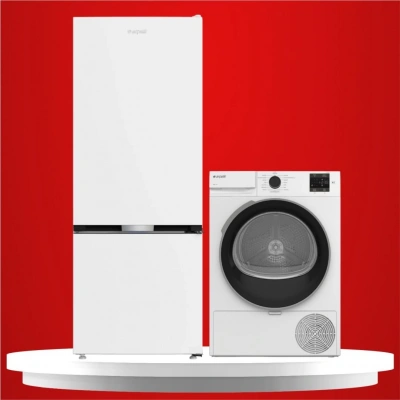 270475 MB No Frost Buzdolabı 475 LT + 801 KMX KURUTMA MAKİNESİ 8 KG