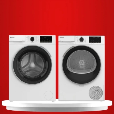 Arçelik Çamaşır & Kurutma Makinesi Paketi (9100DMX - 901 KMX) 9KG-9KG