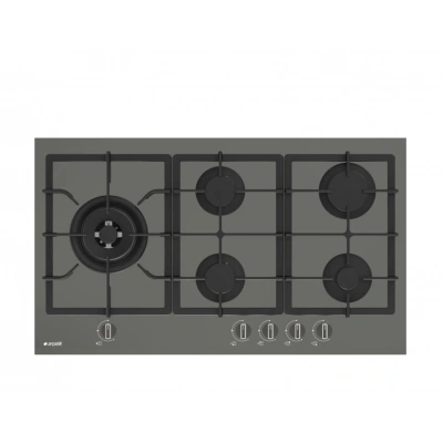 Arçelik OCD D 902 DWG Gri Cam Ankastre Ocak