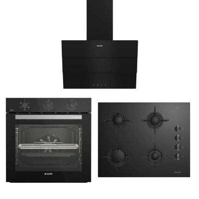 Arçelik Yeni Süper Siyah Cam Set