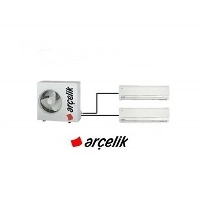 Arçelik ZM16102-912 Multi Sistem 2+1 18000 BTU 9+9 Duvar Tipi Inverter Klima ZM18103MD
